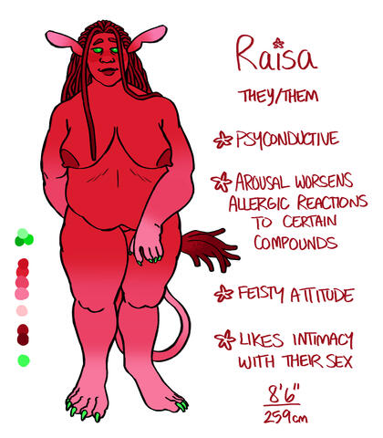 OC REFERENCE SHEET - est: 75$